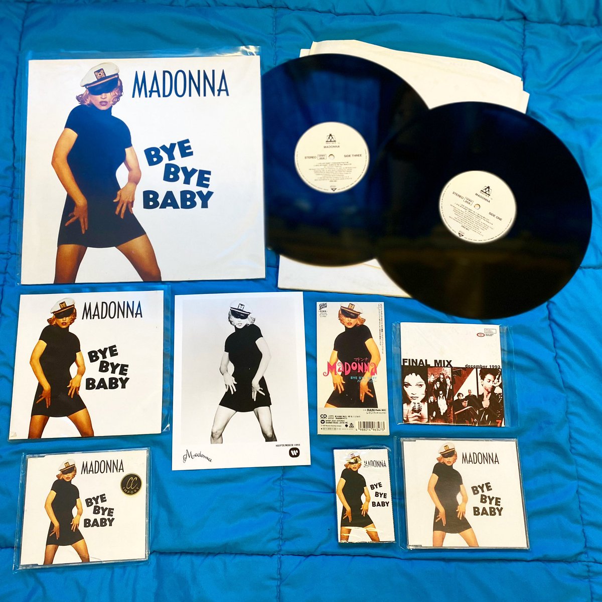 1993 @madonna Bye Bye Baby singles, commercial and promo from