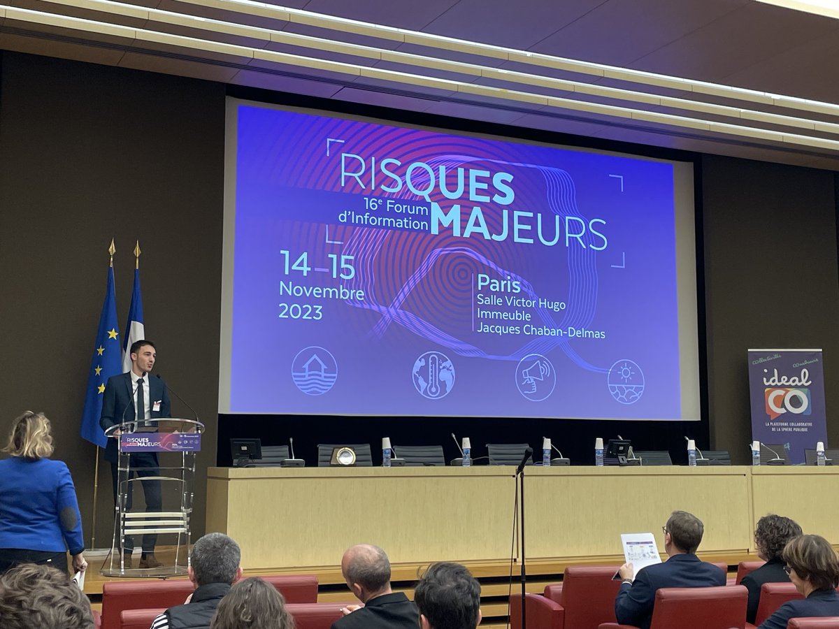 16ème Forum d'Information Risques Majeurs - Les IRISES d'<a href="/IDEAL_Co/">idealCO</a> : le début de la 2ème journée !

Au programme : 4 tables rondes et l’intervention vidéo du Chili, invité d’honneur 2023 ... et des échanges fructueux !

#collterr #risques #résilience #fonctionpublique