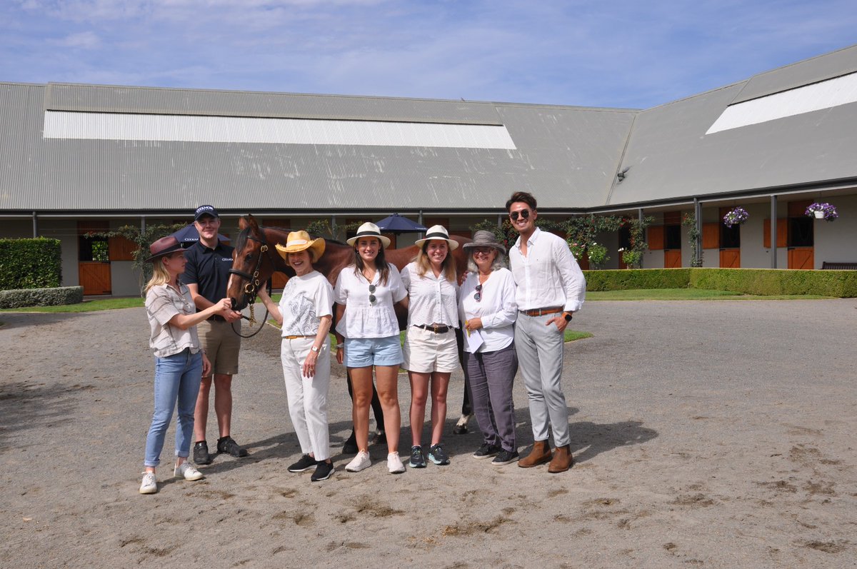 <a href="/GaiWaterhouse1/">Gai Waterhouse AO</a>, Claudia, Leah &amp; <a href="/FlyingStartNews/">Godolphin Flying Start</a> were here this morning in an attempt to find their next star Coolmore graduate. 

Some of the Tulloch Lodge stars to be #RaisedAndGrazed <a href="/CoolmoreAus/">Coolmore Australia</a> include Pinot, Vancouver, Aqua D’Amore, Platinum Scissors, Manhattan Rain, etc..