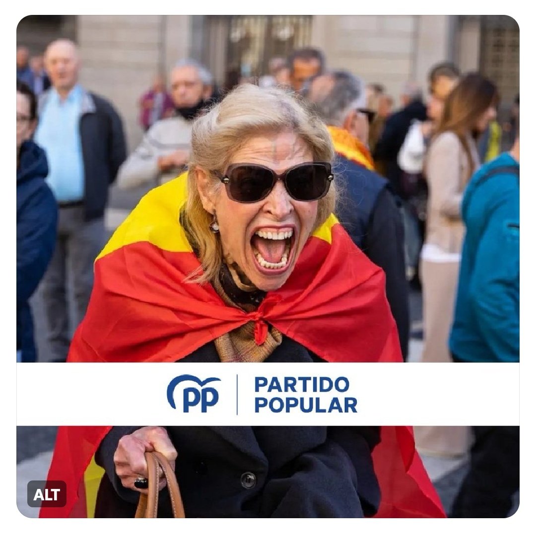 Neonazis violentos, integristas relixiosos, machistas militantes, franquistas, colectivos fascistas varios, cargos de VOX en cogobernos co PP e unha señora desquiciada. Todo alentado por vinte anos de discurso apocalíptico do PP, de Aznar a Feijóo.