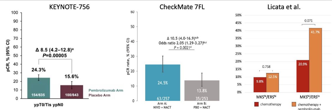 A subset of ER+/HER2- #breastcancer may benefit from #immunotherapy, but which? Grade 3 alone (as in KN-756 & CM-7FL) is not such a precise selector. Our study proposes a different & more precise way to identify these tumors. 📌 Read more: rdcu.be/dqys9 @BianchiniGP