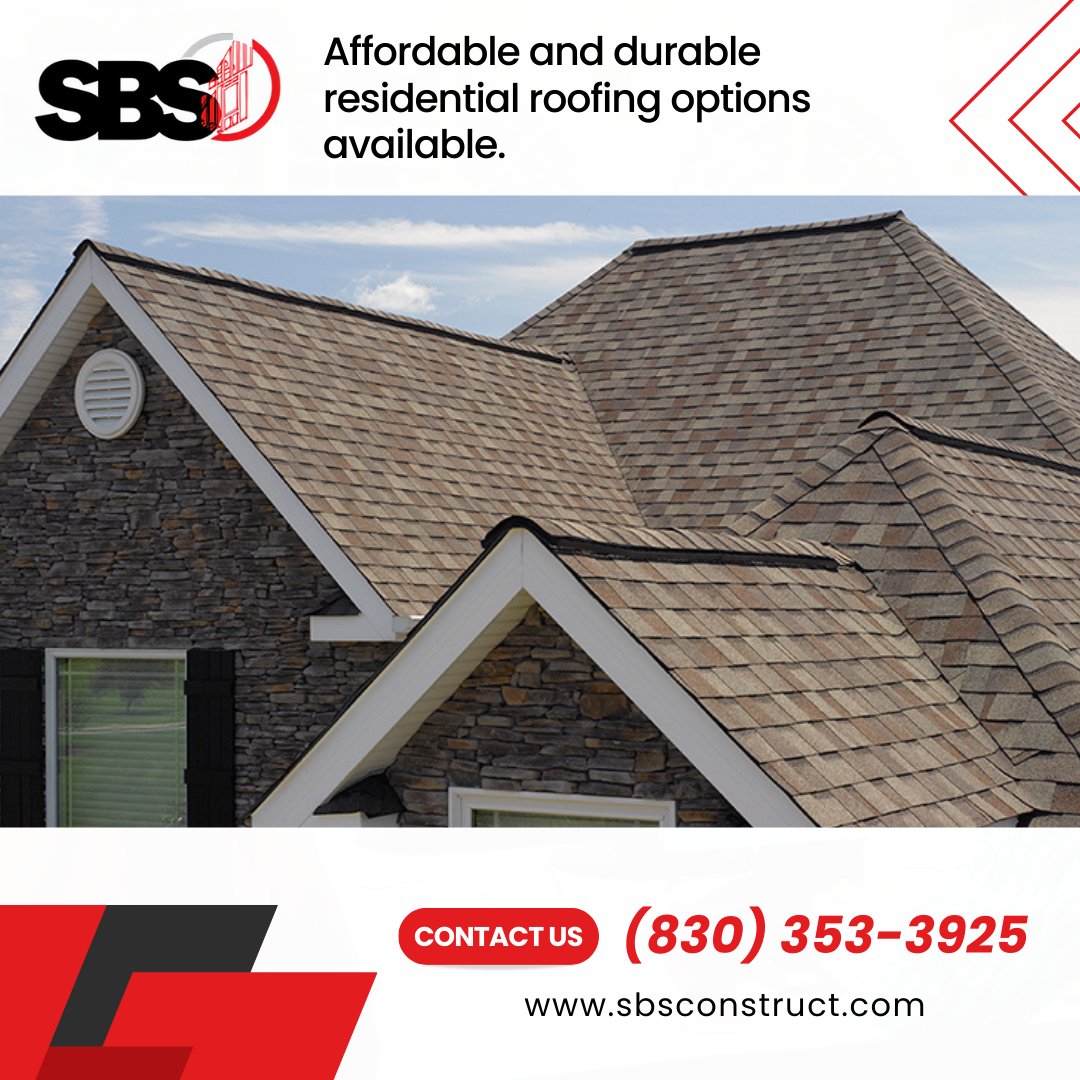 Quality roofing on a budget? Explore asphalt shingles. Affordable and long-lasting. Contact us at (830) 353-3925 for budget-friendly roofing. #AffordableRoofing #IngramTX
