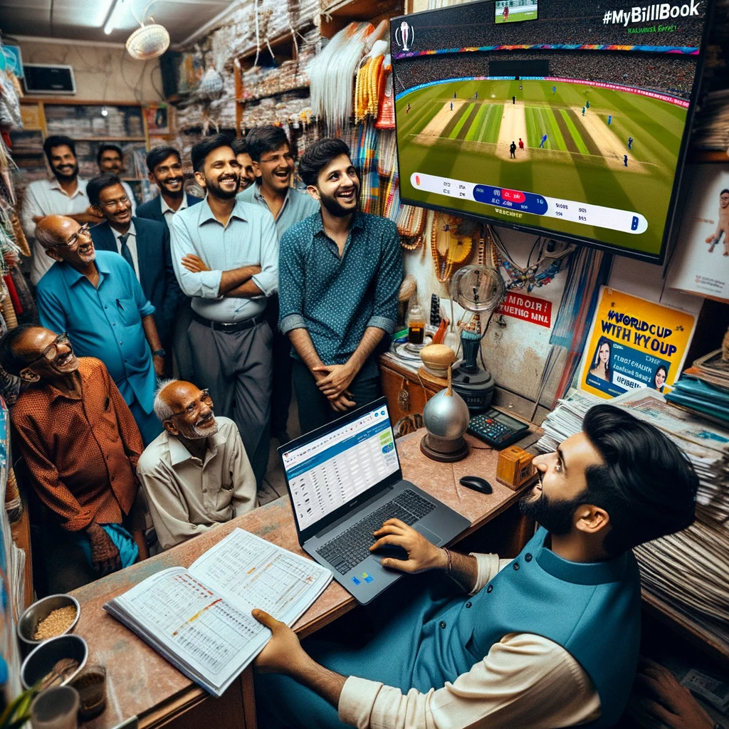Divided by profession, united by Cricket! 🤝🏻🏏

How does your afternoon look like today? 🙌🏻

#CWC2023 #semifinals #INDvsNZ #myBillBook