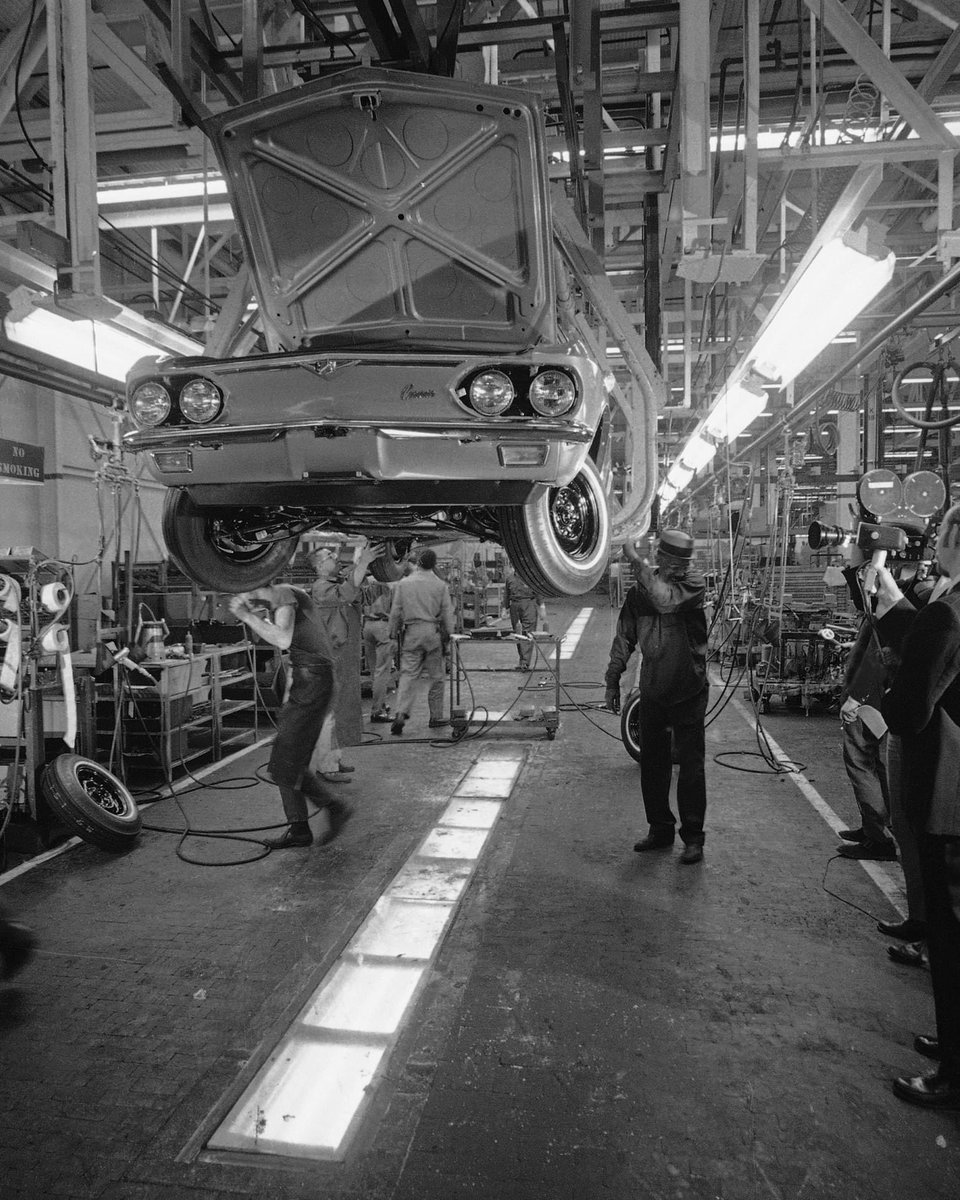 This week in Corvair History - The Corvair was taken off the main assembly line at the Willow Run Assembly Plant to make room for the high demand Novas being made. The last Corvair made #6000 would end production of this air-cooled wonder & was completed on May 14, 1969 at 1:30pm