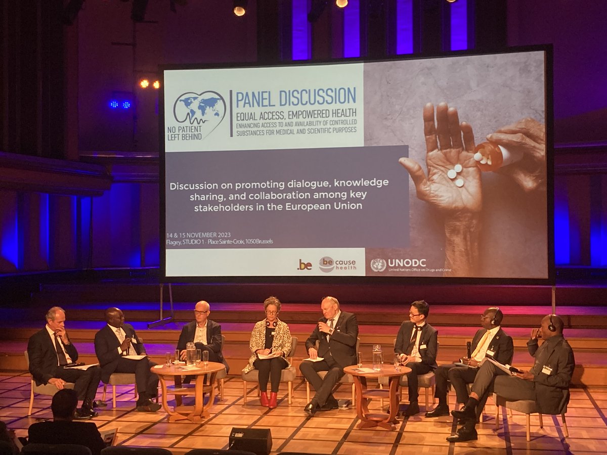 During yesterday's panel, experts shared successful practices to expand access to controlled substances💊 including on:
1⃣Patient empowerment
2⃣Training programs
3⃣Private sector partnerships
4⃣Regulatory frameworks

Panel on Scaling Up Support starts now!

#NoPatientLeftBehind