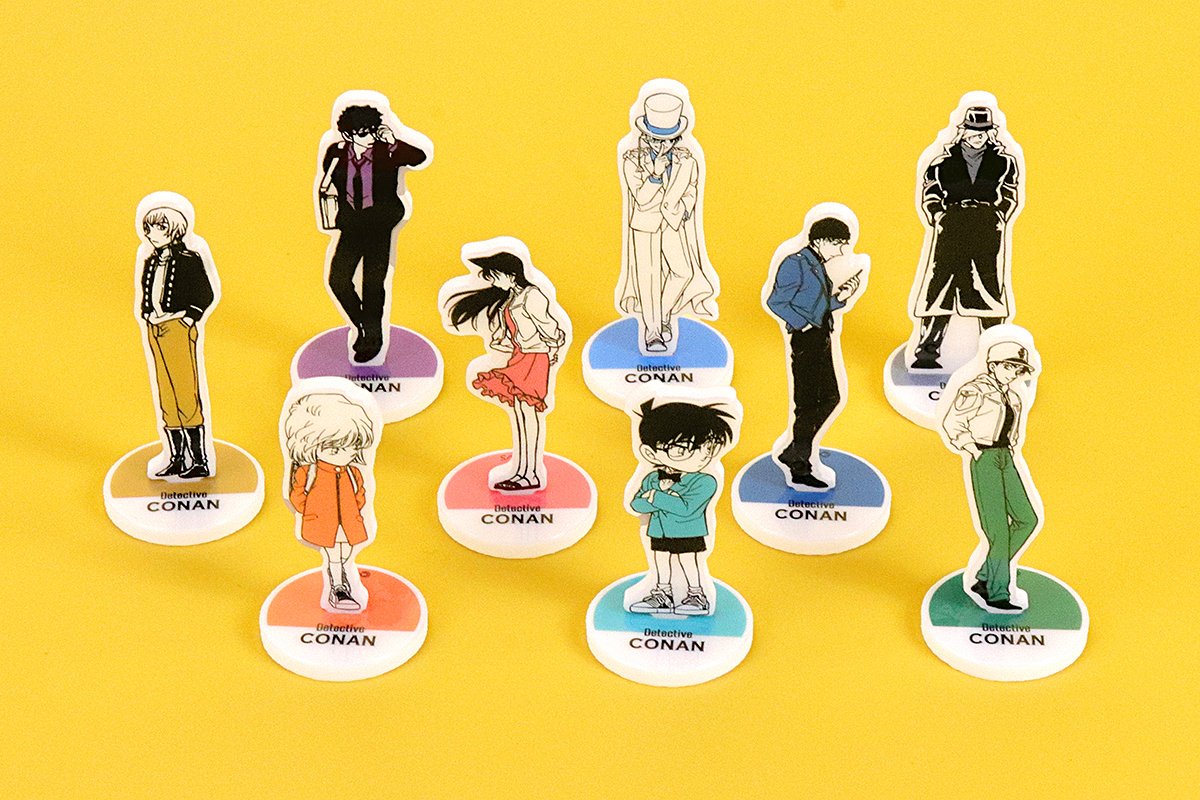 🆕新商品情報🆕 コナン探偵社オリジナル新商品 ・ミニアクリルスタンド