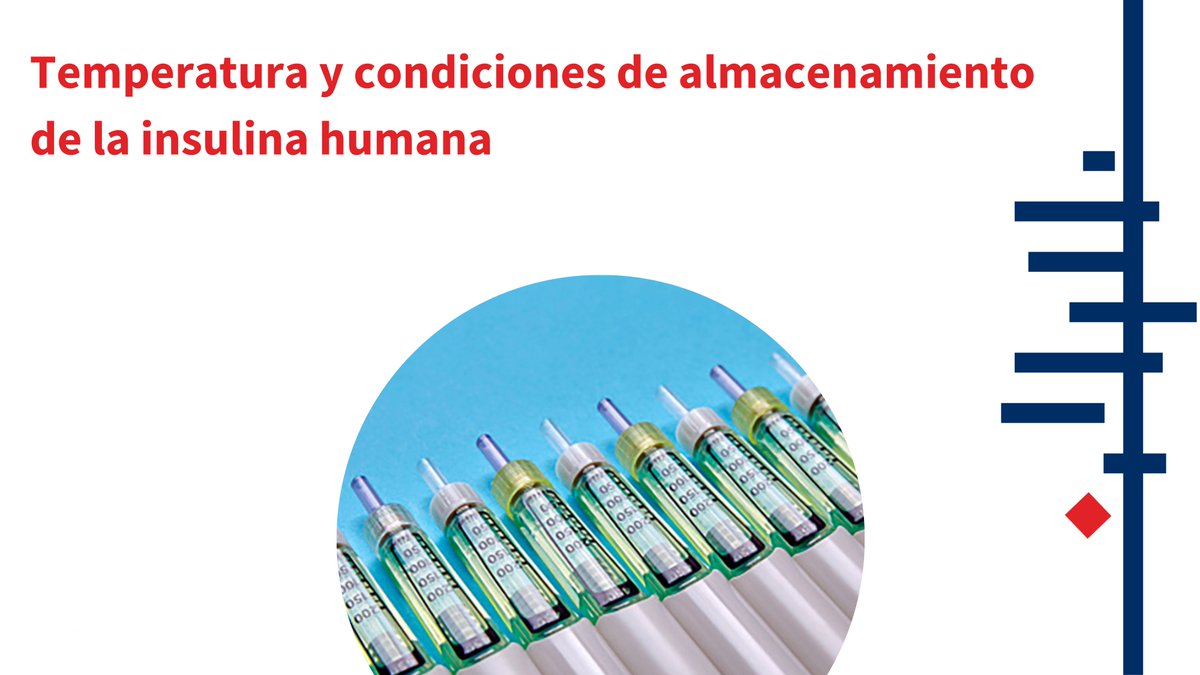 Hasta hace se ha recomendado conservar la insulina en nevera por ser sensible a la temperatura.

Una nueva revisión <a href="/CochraneLibrary/">The Cochrane Library</a> concluye que la insulina puede conservarse a temperatura ambiente durante meses sin perder potencia:

[Dentro hilo 🧵]