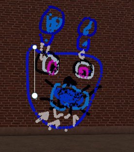 I told someone to draw Bonnie from fnaf and this is what he drew 😂