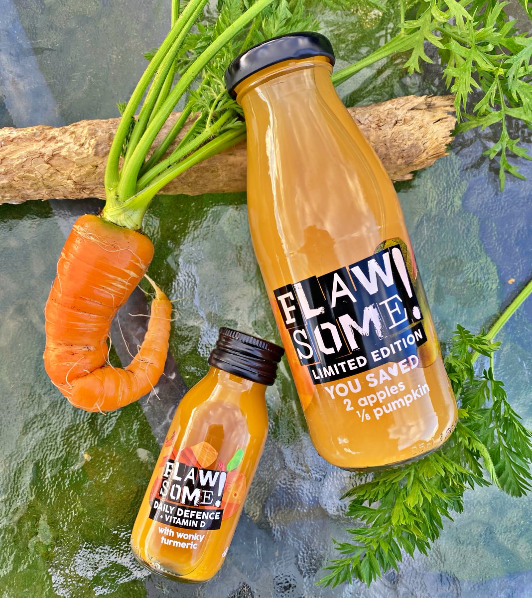 Wow, our pumpkin juice is disappearing fast! Only a few cases left from this season 🧡 Don't miss out on the funky flavor. 😎