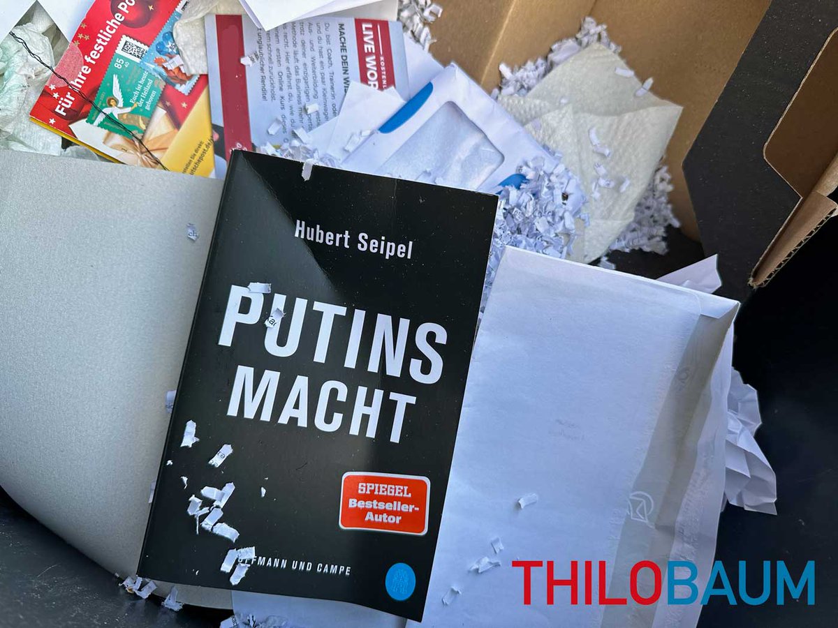Es ist keine Kunst, als Putin-Buddy ein Snowden-Interview zu bekommen. Werden Seipels Preise widerrufen? Und: Warum sein Buch „Putins Macht“ wertlos geworden ist. #seipel @grimme_institut <a href="/ndr/">NDR.de</a> 

thilo-baum.de/216-klartext-p…
