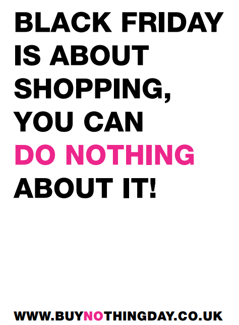 suffolkrecycle's tweet photo. With #BlackFriday offers flooding your inbox.. it's time to pause and have a think about whether you need that new kitchen gadget, item of clothing or electronic!
Cutting down on what we consume will benefit both the planet and your pocket. 🌎
#BuyNothingDay #ShopLessLiveMore https://t.co/kqTC6uGqHs