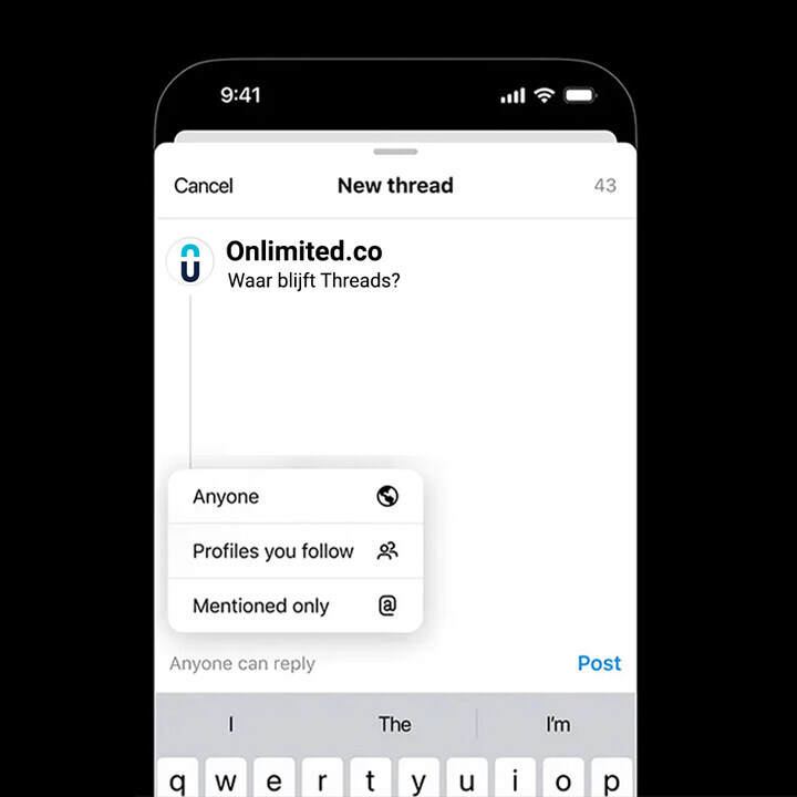 onlimited_co's tweet photo. Meta maakt zich op om Threads in de EU te introduceren en het is een langverwachte reis geweest! 🇪🇺 

Zuckerberg is vastbesloten om Threads nog beter te maken, met onder andere een naadloze integratie met Instagram, spannende trends en de langverwachte lancering in de EU. 📈 https://t.co/DSfF9RCMTo