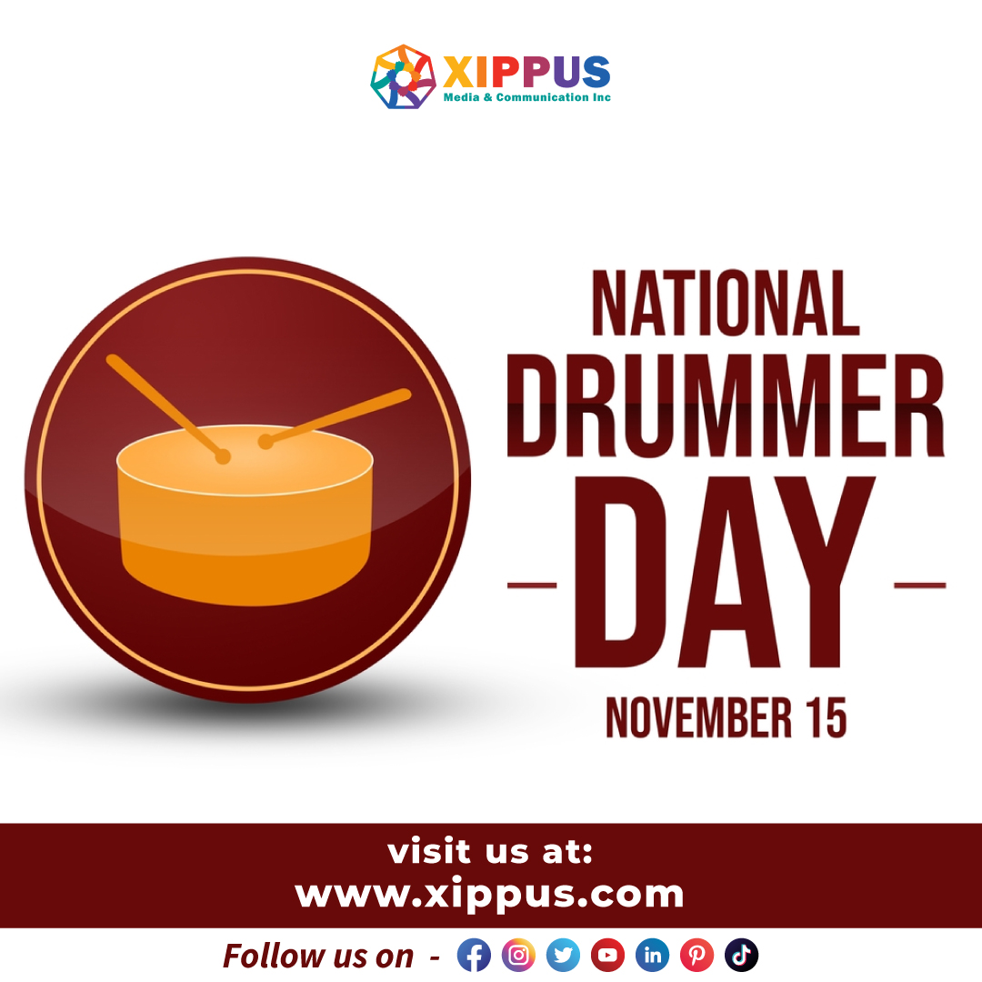 xippus_mac's tweet image. Today, we tip our hats (and drumsticks) to the percussion virtuosos who bring the beat to life. Happy National Drummer Day! 🎩🥁
Visit us at xippus.com
Follow us on social media platforms
#Xippus #DrummerDay #BeatMasters #CenterStageBeats #DrummerStory