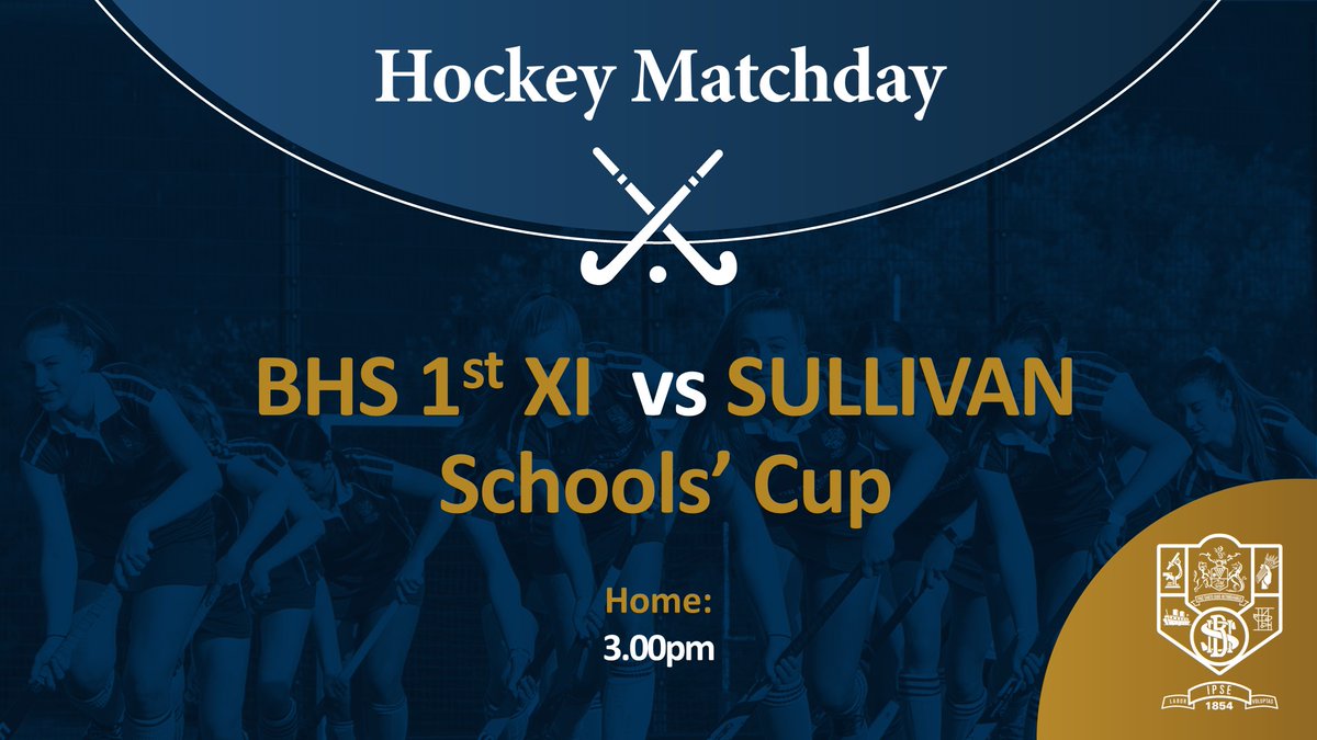 Good luck to our 1st XI for their Cup match today against Sullivan.  <a href="/BHS__Sport/">BHS Sports</a>