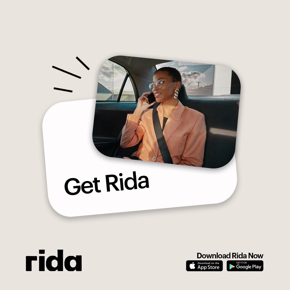 Negotiate and save money on your rides as you move around with Rida Download Rida App in App Store and Google Play today 🚙 #RidaApp