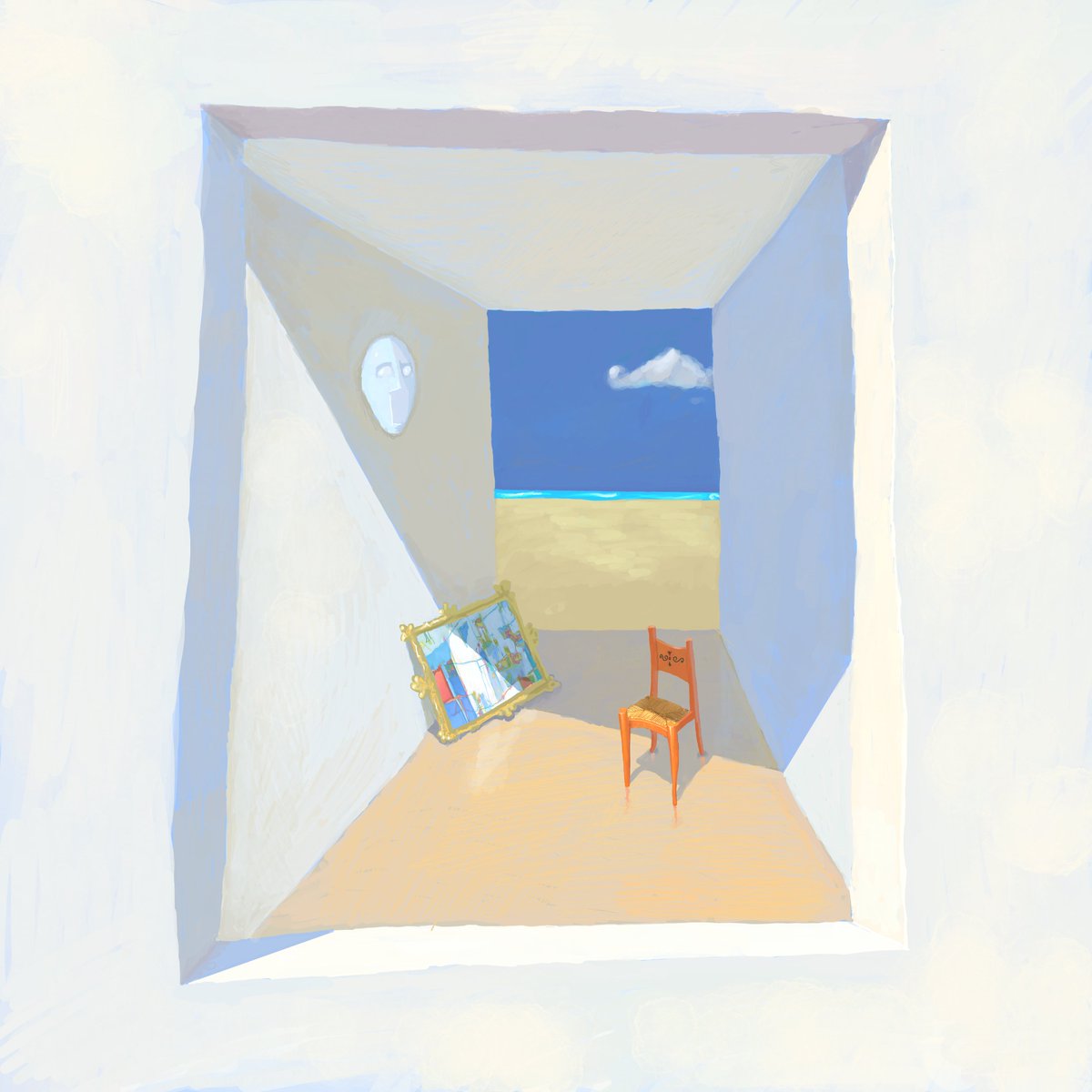 gm. "Painter's Studio"