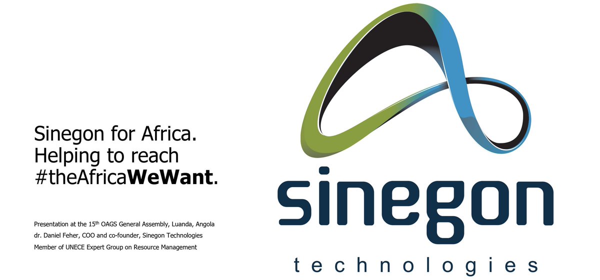 danielfeher's tweet image. I’m delighted to announce that I will be presenting @sinegon for Africa at the 15th OAGS General Assembly, Luanda, Angola.
