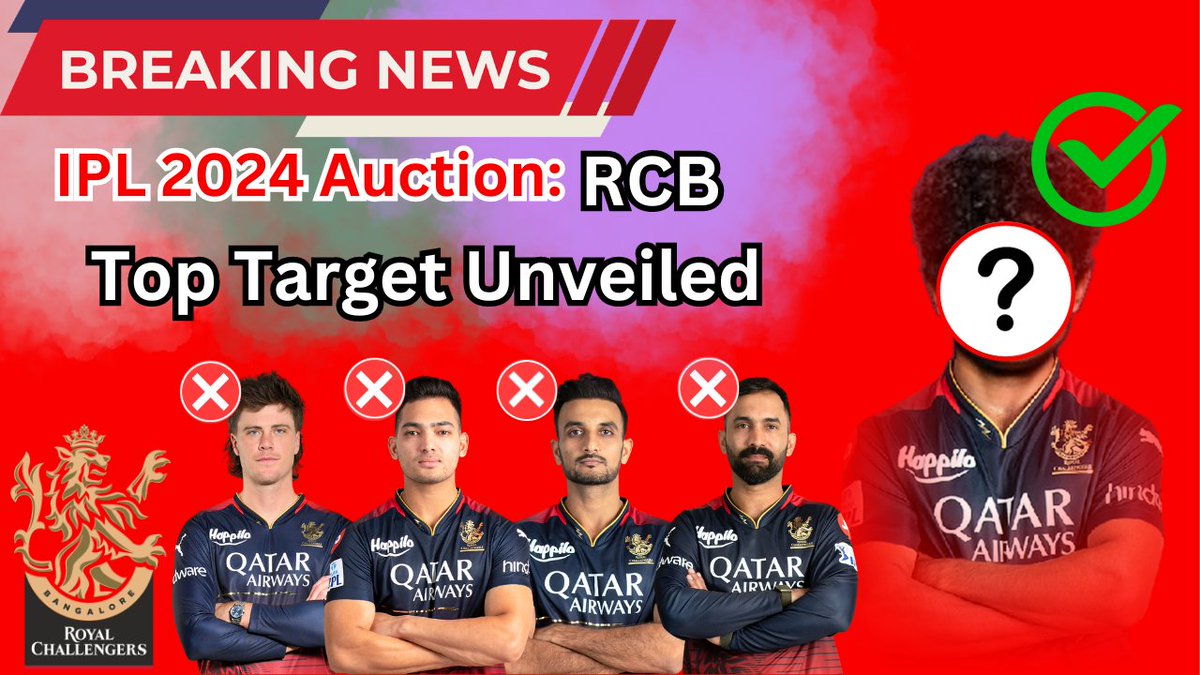 BeingLover40323's tweet photo. RCB News- https://t.co/rxGjCJg3s3
#INDvsNZ #INDvsNZsemifinal #WorldCup2023 #WorldCup2023Semifinal #ViratKholi #RohitSharma #RachinRavindra https://t.co/AEV61bWzNj