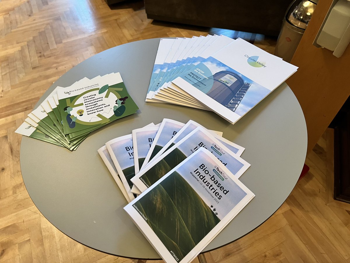 About to kick-off our event with <a href="/TechTourHQ/">Tech Tour</a> &amp; <a href="/CircularValley_/">Circular Valley</a> in Wuppertal🇩🇪 for #biobased SMEs &amp; startups to pitch for financial &amp; strategic partners. Let’s accelerate growth in the biobased industries for a faster green transition in 🇪🇺 #bioeconmy