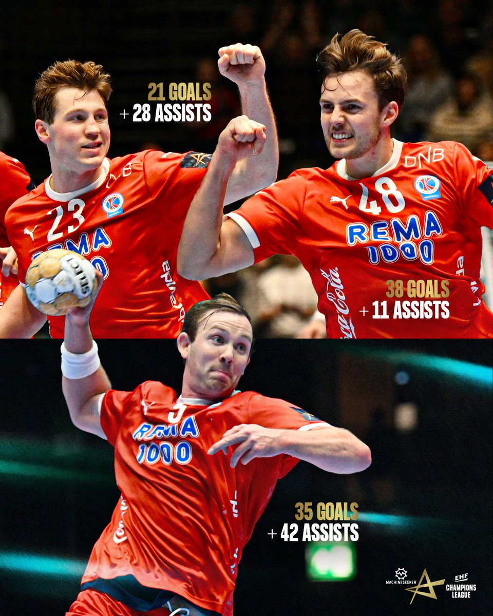 The 𝗯𝗲𝘀𝘁 𝗼𝗳𝗳𝗲𝗻𝘀𝗶𝘃𝗲 𝘁𝗿𝗶𝗼 🇳🇴 of the 𝗠𝗮𝗰𝗵𝗶𝗻𝗲𝘀𝗲𝗲𝗸𝗲𝗿 #ehfcl <a href="/kolstadhandball/">Kolstad Håndball</a>

Thoughts? 🤔👀 #CLM