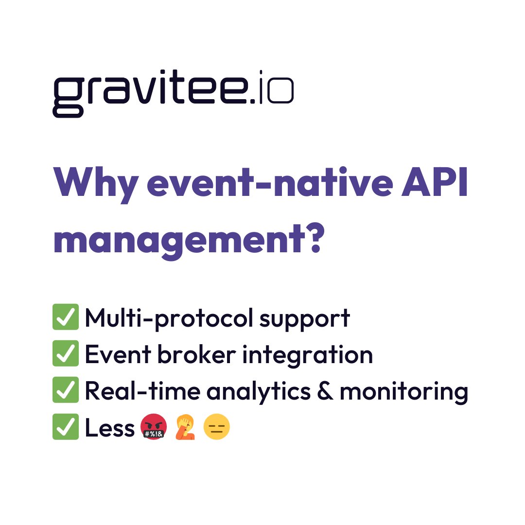 😫 Struggling to integrate real-time analytics, streaming data, or asynchronous communications into your API management? Your legacy platform might be the bottleneck. Check out our latest blog to see why event-native APIM may be a better fit: okt.to/1UodYv