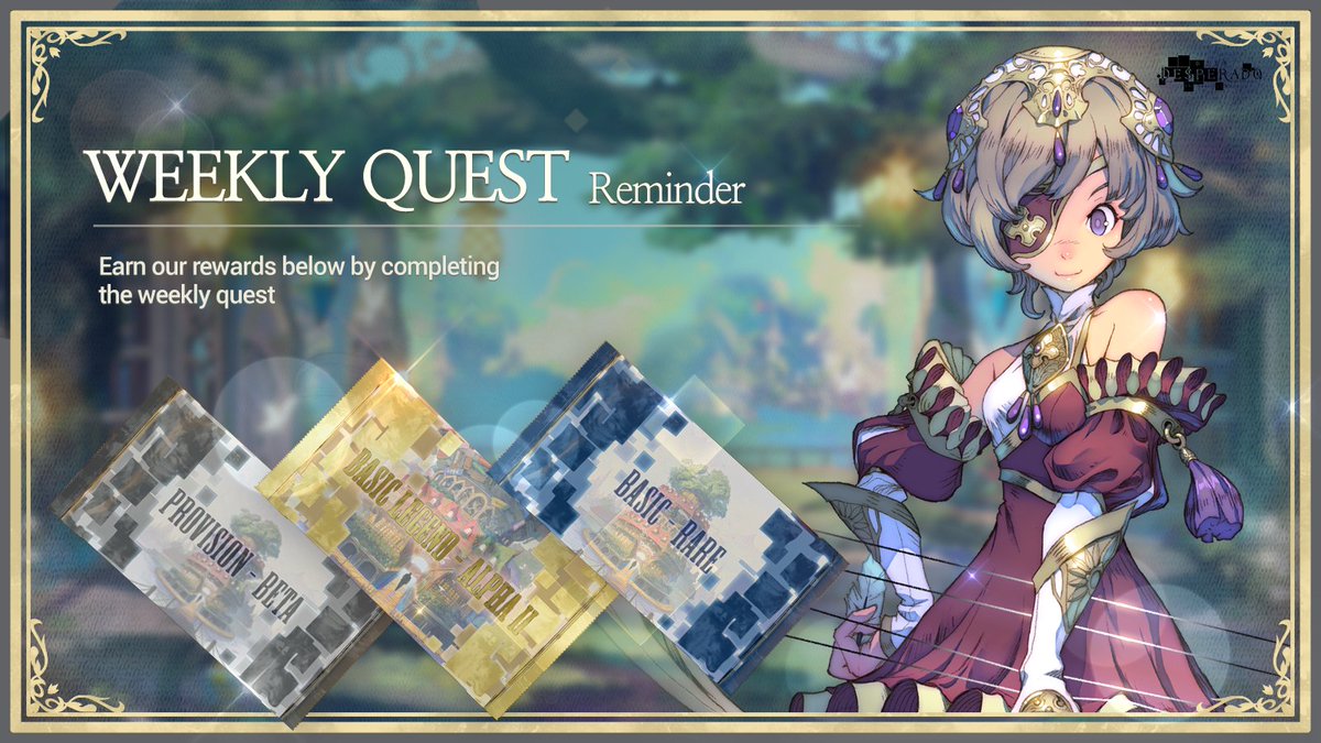 DESPERADOB218's tweet photo. 📢 Weekly Quest Reminder

Quests are updated every Saturday!
Go to quest 🔗 https://t.co/yasW8sDjbC https://t.co/9gb5x4HqGd