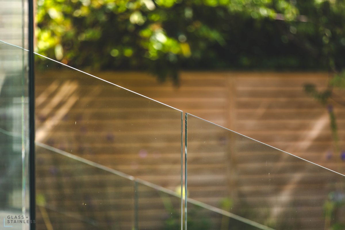 Frameless glass balustrades looking good in the sun. Still a great solution for a lot of schemes.