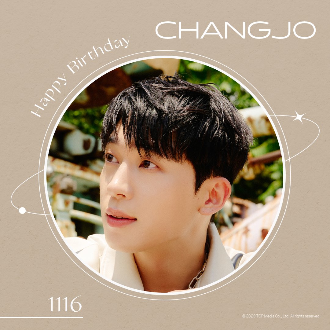 [#틴탑] #창조 의 생일을 축하합니다! HAPPY BIRTHDAY TO #CHANGJO 💜 #꾸꾸까까_곰돌이_생일축하해 🥳 #HappyJjongDay1116 🥳