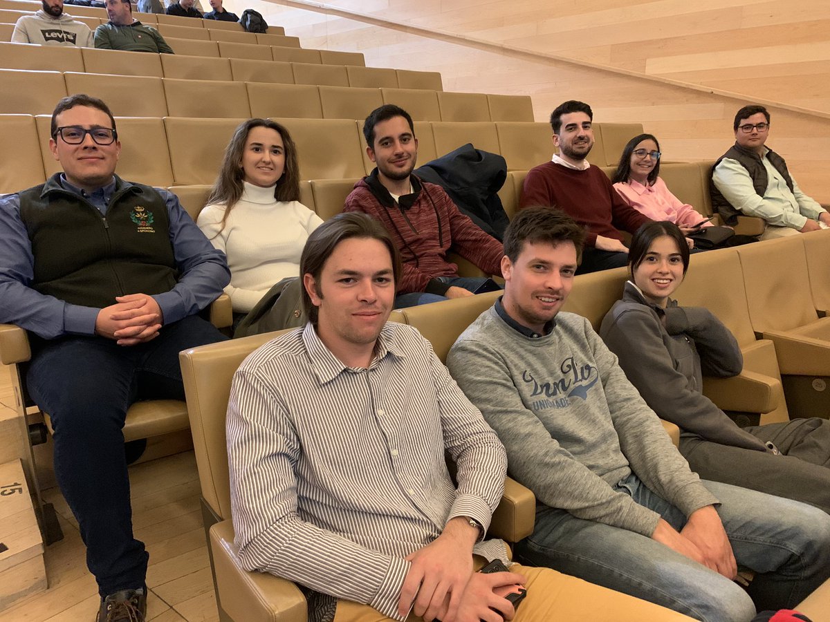 ETSIAM_MIA's tweet photo. Comenzamos #DATAGRI2023 en @Riojaforum con nuestros alumnos de @ETSIAM_MIA @DigitalAgriUCO y Master Proteccion Vegetal de la @Univcordoba https://t.co/5kpuqvHE1L