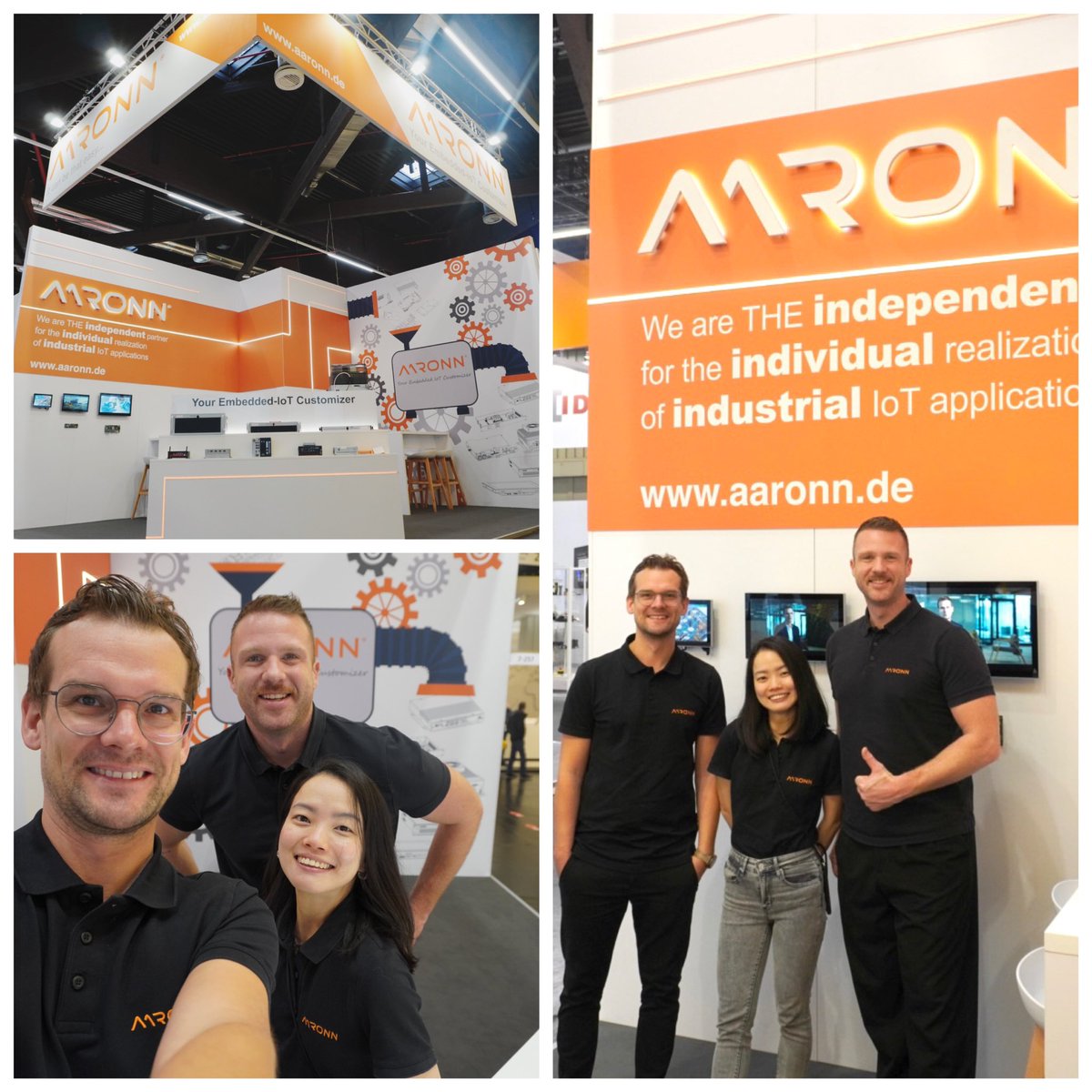 aaronngmbh's tweet image. Day 2 at sps Messe - we invite you to dive into the creative process and discover the thinking behind our booth concept "Your Embedded IoT Customizer". Visit us at hall 7, booth 257
#EmbeddedIoT #CustmizedSolutions #SPS2023 #sps_live #BringAutomationToLife