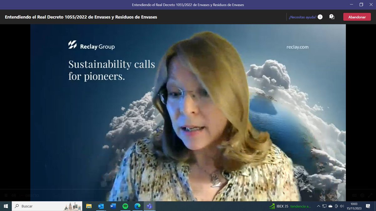 industriambient's tweet image. Presentes en el #webinar de #Procircular "Entendiendo el Real   Decreto 1055/2022 de Envases y Residuos de Envases"