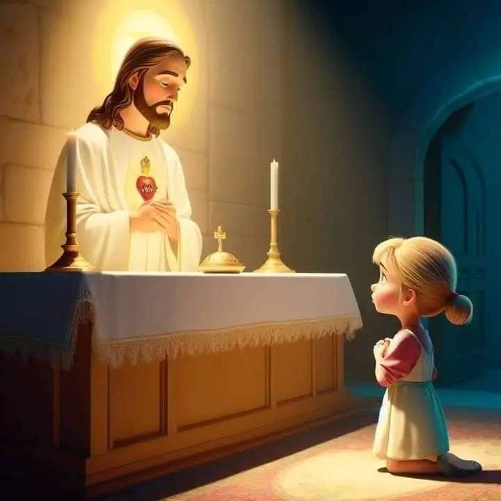 *BUENOS DÍAS A JESÚS SACRAMENTADO*

*_💞 Señor, gracias por los talentos que me has dado._* 

_No permitas que la apatía o el desánimo me lleven a enterrarlos o a utilizarlos para mi beneficio personal.

Ilumina mi oración, permite que me acerque a Ti con confianza y con un
