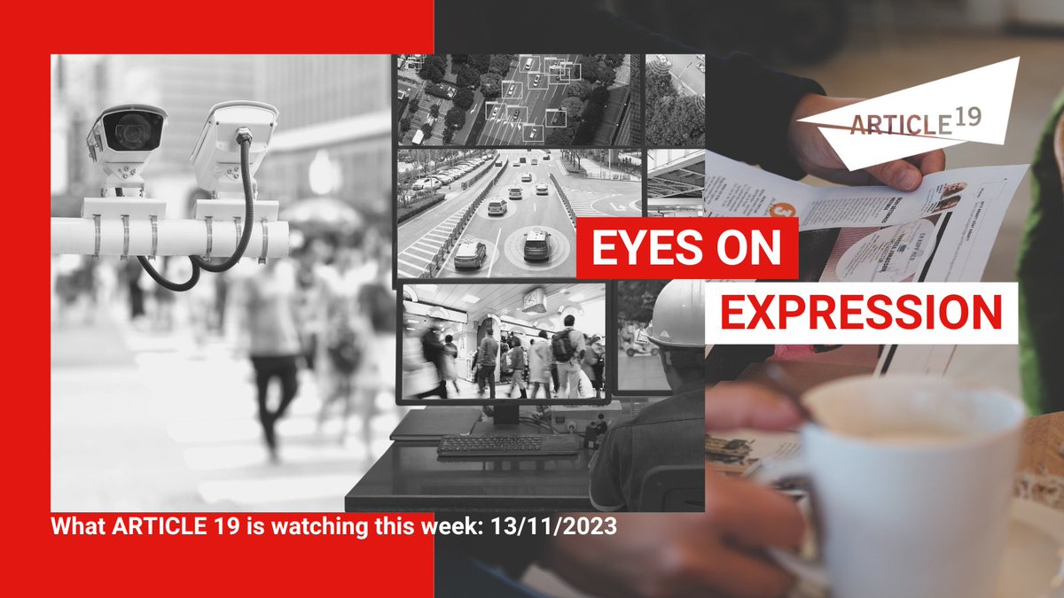 👁‍🗨#EyesonExpression this week:

The Uyghur filmmaker on trial in China as Xi Jinping meets Biden, the deadly risks for environmental activism in Colombia, and a crackdown on dissent in Bangladesh. #HumanRights