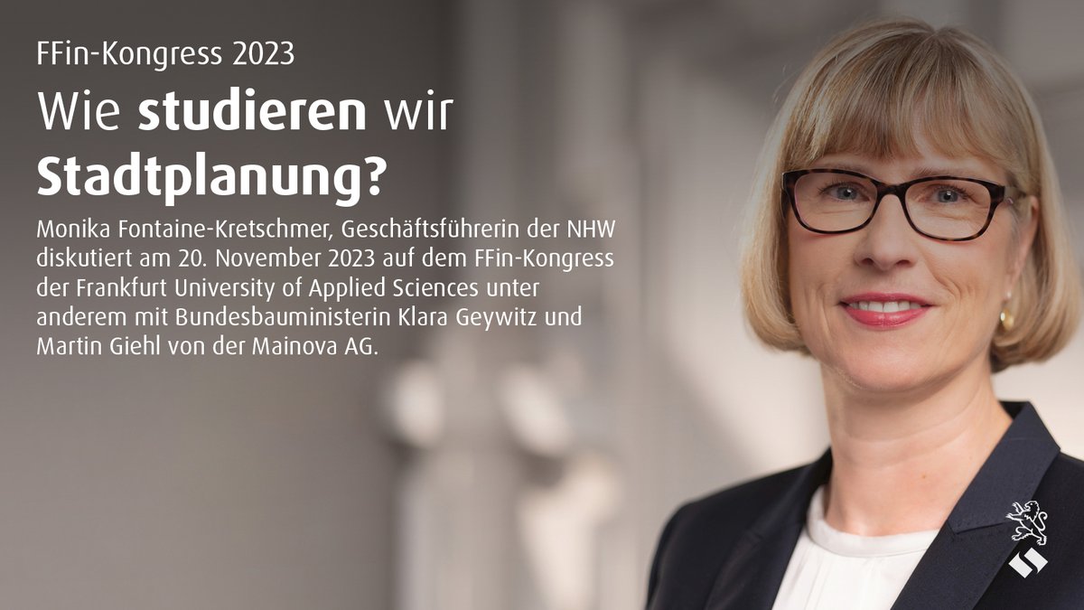 Die #Energiewende im Fokus: Der FFin-Kongress 2023 🗓️ 20.11.2023 ⏰ 13:30 in der <a href="/FrankfurtUAS/">Frankfurt University of Applied Sciences</a>
Experten geben Impulse aus Forschung, Politik und Praxis. Mit dabei u. a. Ministerin <a href="/klara_geywitz/">Klara Geywitz</a> und unsere Gf. Monika Fontaine-Kretschmer.
Infos &amp; Anmeldung: frankfurt-university.de/de/hochschule/…