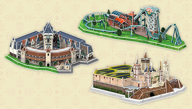 Er komt een bijzondere puzzellijn uit bij de Efteling! Je kunt binnenkort de hoogte in puzzelen met deze drie toffe 3D-puzzels van Symbolica, Raveleijn en Baron 1898! Wie wordt hier gelukkig van?! Lees hier meer 👉 bit.ly/40CeeuK