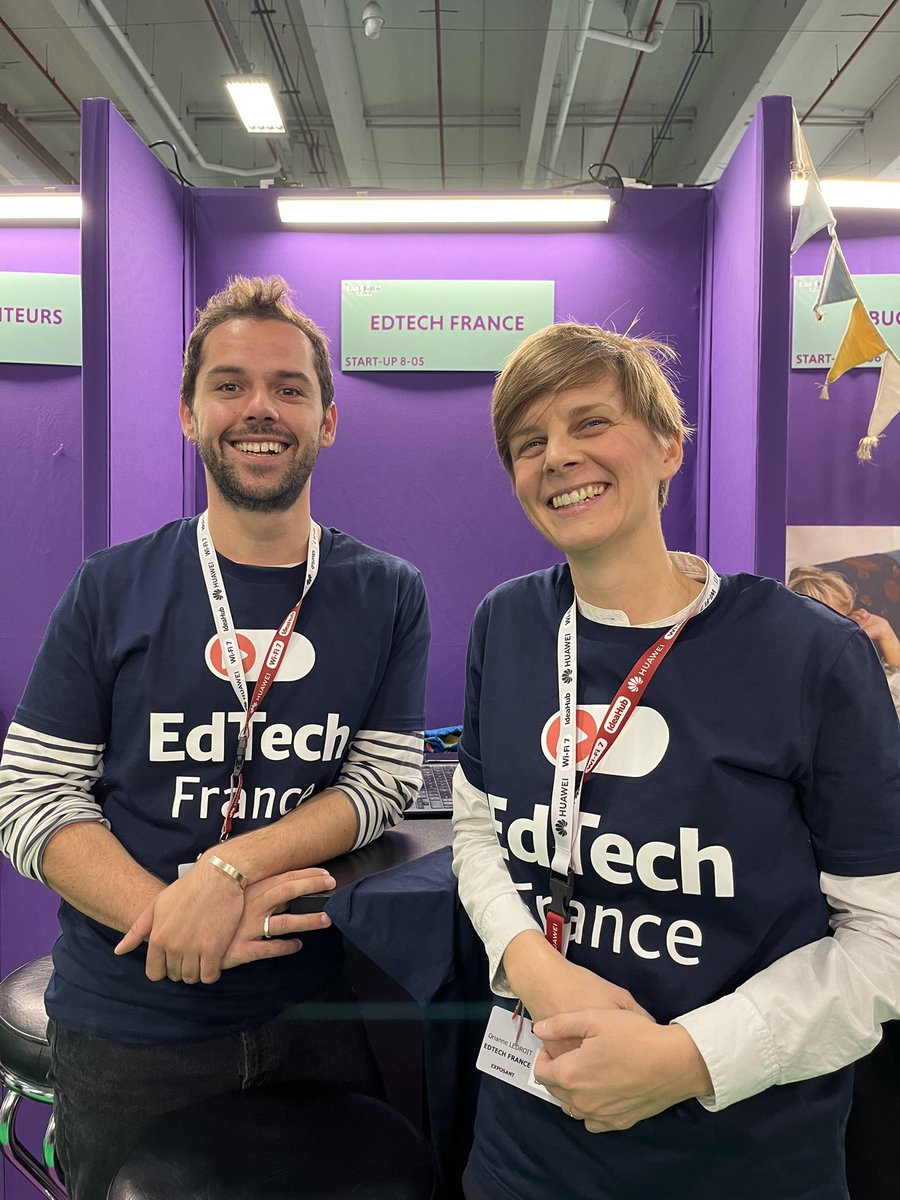 Orianne Ledroit (@orianneledroit) on Twitter photo Venez voir <a href="/EdtechFrance/">EdTech France 🇫🇷🇪🇺</a> au salon <a href="/educatechexpo/">Educatech Expo</a> sur les 3 prochains jours : on a des beaux tee-shirts, on offre de jolis badges et on parle numérique au service de la performance éducative #edtech #educatech Venez voir <a href="/EdtechFrance/">EdTech France 🇫🇷🇪🇺</a> au salon <a href="/educatechexpo/">Educatech Expo</a> sur les 3 prochains jours : on a des beaux tee-shirts, on offre de jolis badges et on parle numérique au service de la performance éducative #edtech #educatech