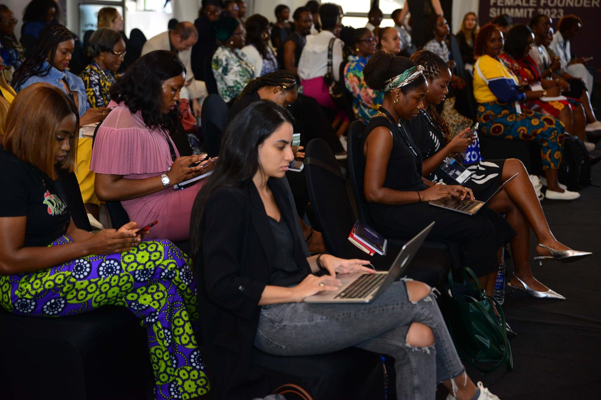 TLcomCapital's tweet photo. Reflecting on the success of yesterday’s impactful #FemaleFoundersSummit in Lagos, with global and African tech leaders, @JuneAngelides @tolushola @najadakumbuli @JuliaCollins speaking and over 100 attendees. We'll be sharing some of the images from the event today!
#TLcom https://t.co/xkfQMQGLiT