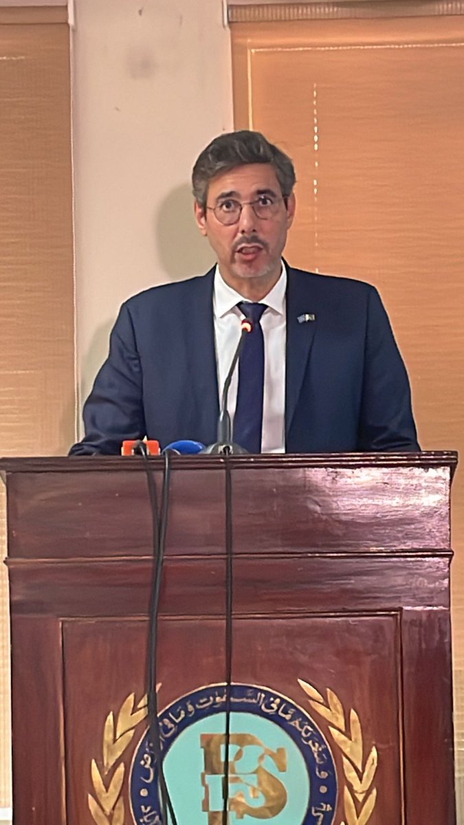 TheExWoke's tweet photo. We need to ensure Women and Girls to pursue STEM education and STEM related jobs. We need to address the barriers that are leading to their low participation.Dr. Youssef Filali-Meknassi, Director UNESCO Pakistan #ScienceDay #UNESCOPK https://t.co/h4uz20hN0Q