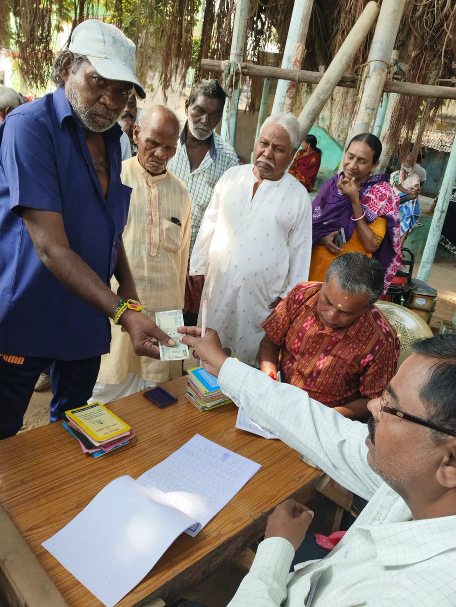 Social security pension distributed  at different ward of Balangir Municipality <a href="/CollectorBgr/">Collector & DM, Balangir</a> <a href="/SsepdB/">DSSO, Balangir</a> <a href="/SsepdB/">DSSO, Balangir</a>