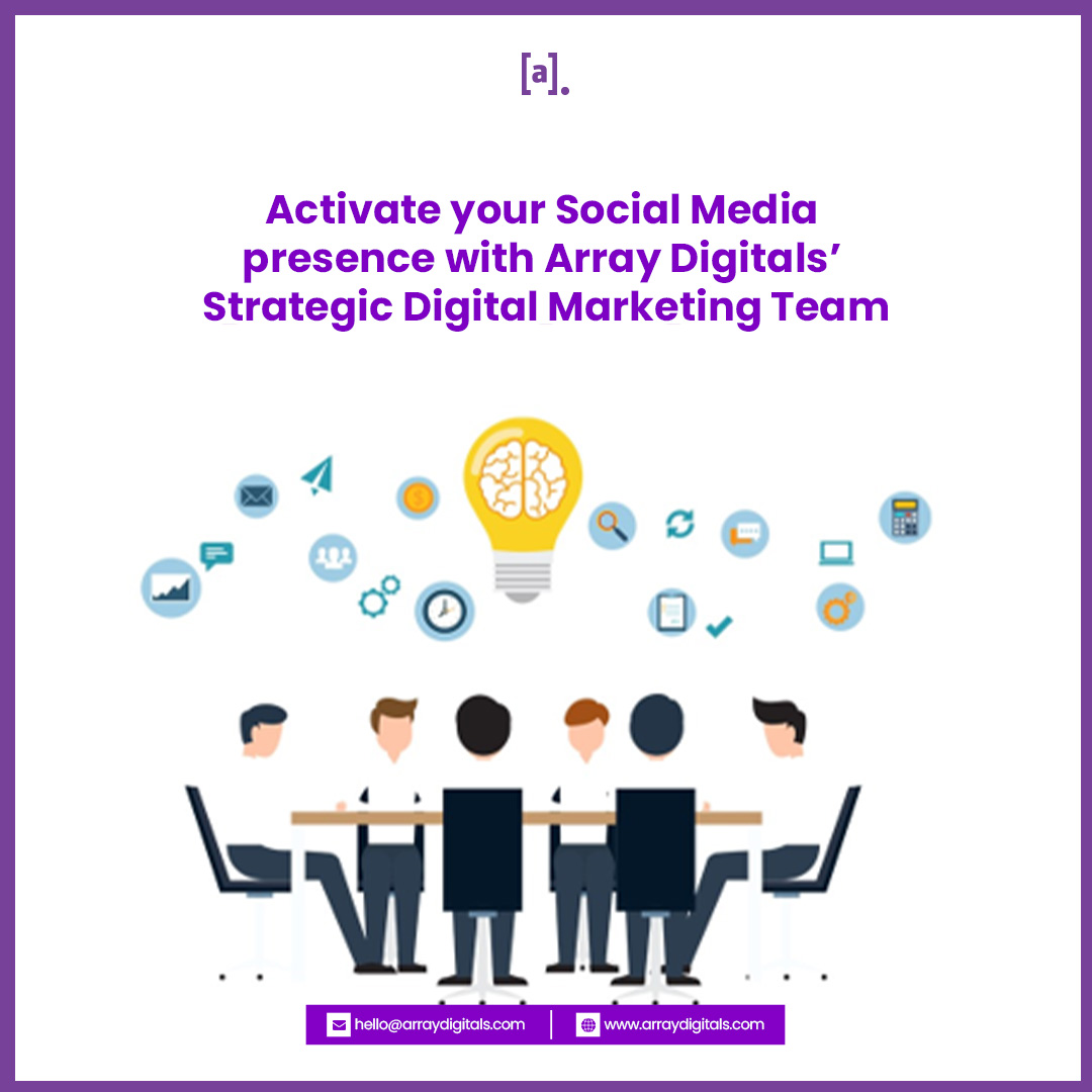 array_digitals's tweet image. Level up your brand's social media game with Array Digitals. Strategic brilliance meets online excellence! 🌐✨

Explore our website: arraydigitals.com
#ArrayDigitals #DigitalTransformation  #DigitalMarketing