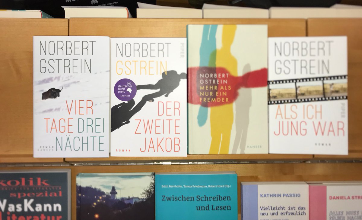 Am Montag las Norbert Gstrein im @LithausGraz aus seinem Roman „Der zweite Jakob“! Anschließend gab es von @OtteLiteratur einen faszinierenden Einblick in Gstreins Werke und ein Gespräch mit @KlausKastberger