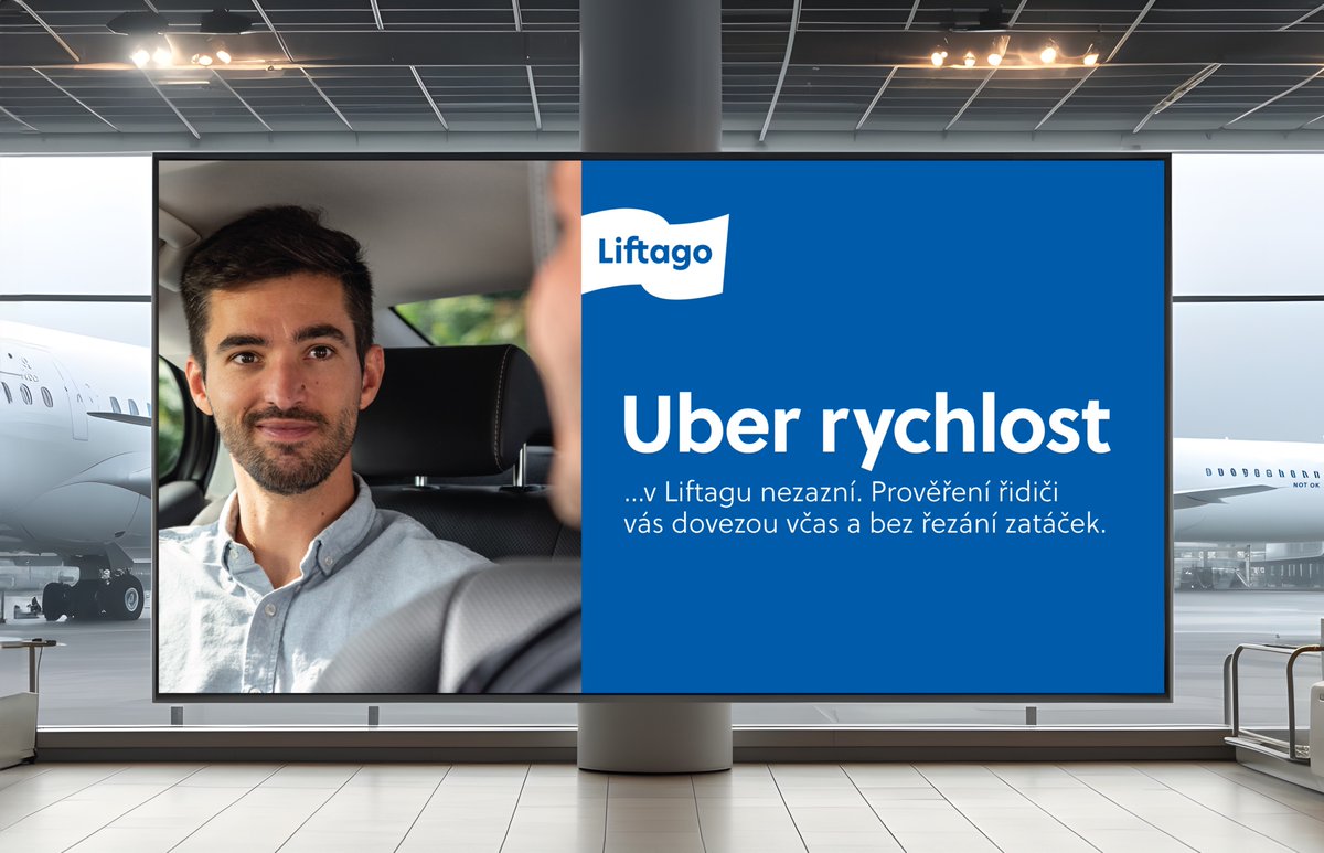Liftago (@liftago) on Twitter photo Pražské letiště nám neumožňuje u sebe umístit reklamu. Proč? Dobrá otázka, nevíme. Třeba se <a href="/PragueAirport/">Prague Airport</a> ještě ozve. Pro jistotu jsme si už připravili pár nápadů na billboard. Který vás baví nejvíc? A co na to <a href="/kalousekm/">Miroslav Kalousek🇨🇿🇺🇦🇮🇱</a>? 🛬💙 Pražské letiště nám neumožňuje u sebe umístit reklamu. Proč? Dobrá otázka, nevíme. Třeba se <a href="/PragueAirport/">Prague Airport</a> ještě ozve. Pro jistotu jsme si už připravili pár nápadů na billboard. Který vás baví nejvíc? A co na to <a href="/kalousekm/">Miroslav Kalousek🇨🇿🇺🇦🇮🇱</a>? 🛬💙