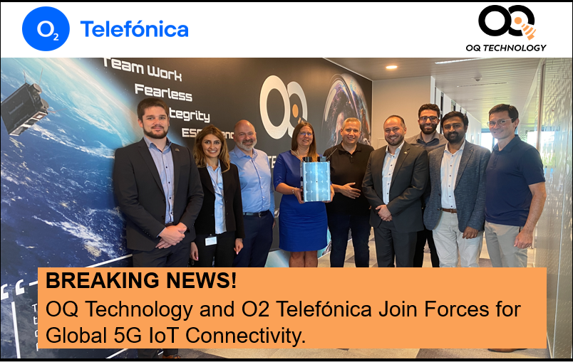 OQTEC's tweet photo. 🚀 BREAKING NEWS! 

OQ Technology and o2 Telefónica join forces for global 5G IoT connectivity: 

✨ OQ's NB-IoT extends o2 Telefónica's global reach to 130+ counties. 
🌐 connecting in the range of 7-Digits worth of SIMs by 2030. 

#5GIoT #OQTechnology #o2Telefonica https://t.co/8rxW0Usy4n