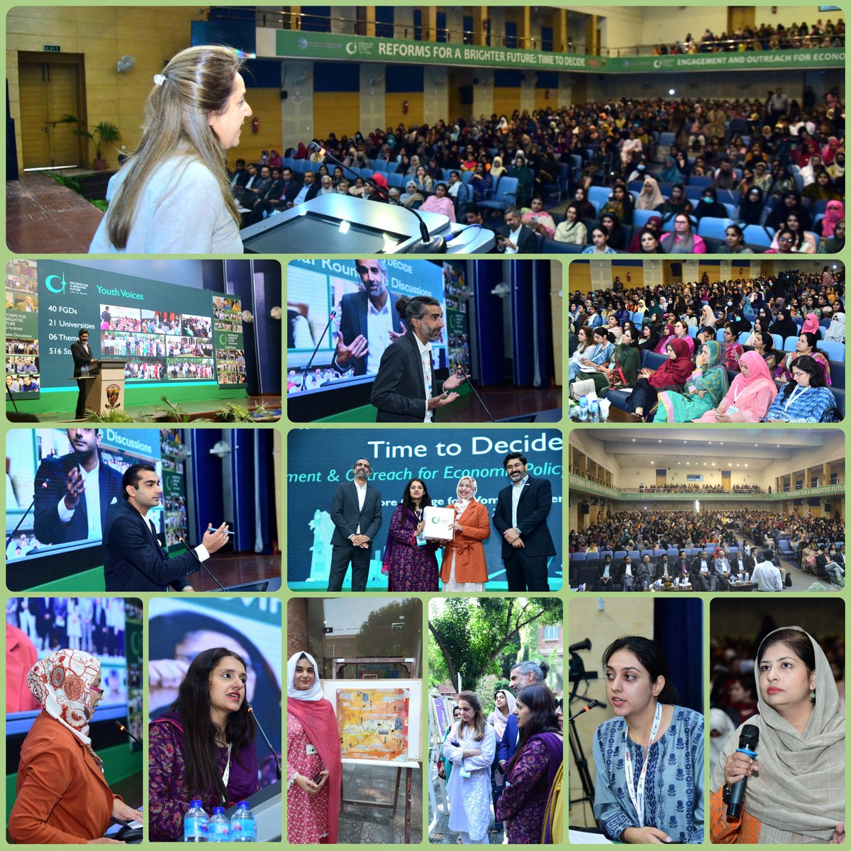 FaheemJehangir's tweet image. What a wonderful day at the @lahorecollege #Lahore
@WBPakistanCD & @PIDEpk at the policy engagement & outreach event of #ReformsForABrighterFuture
Amazed to see the level of intellect of our youth (females) about economic challenges & reforms!
@WorldBankSAsia @HaqueTobias
