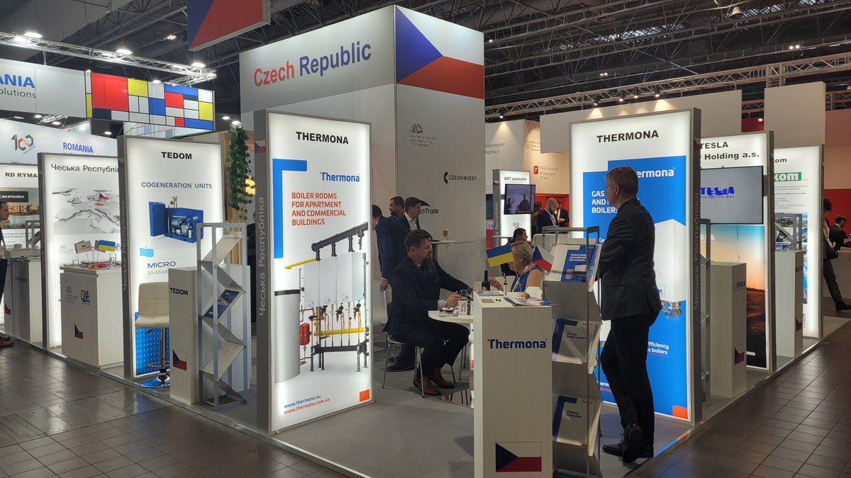 Join us at ReBuild Ukraine! 
We're at The National Pavilion of the Czech Republic, supporting infrastructure reconstruction and stable energy for Ukraine. 
This event unites global businesses and Ukrainian leaders for a common goal: rebuilding Ukraine's infrastructure.