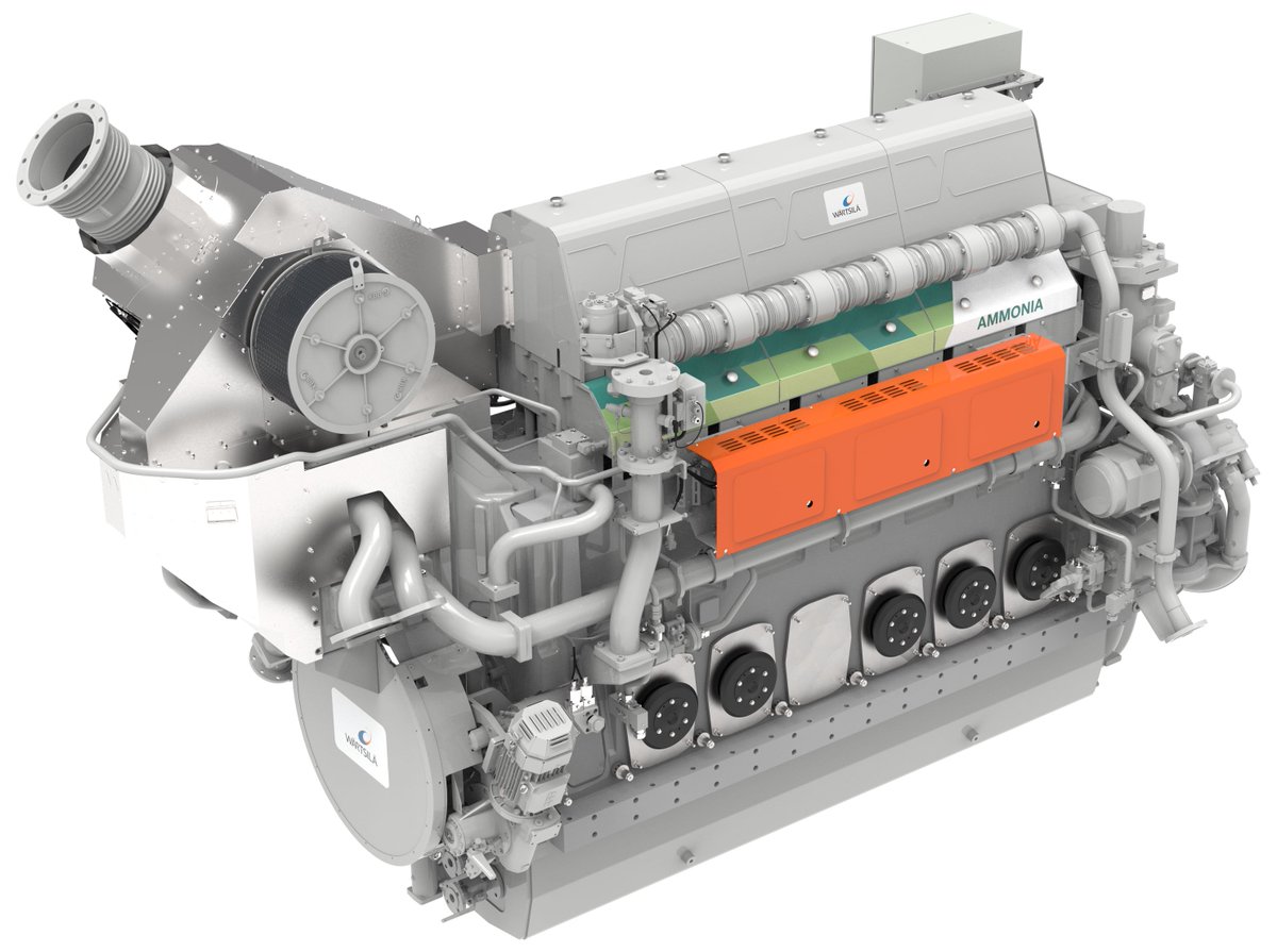 #HotOffThePress - Introducing the Wärtsilä 25 Ammonia, the world-first 4-stroke engine-based #ammonia solution for the marine sector💥 

This new solution enables a significant advance in #SustainableShipping operations. Read more in our press release: wartsi.ly/3FWogh0