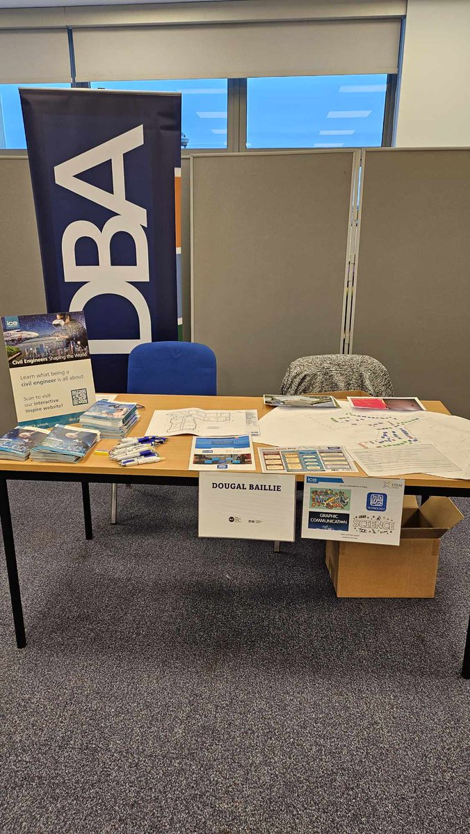 DBA are delighted to be attending <a href="/DYWLED/">DYW Lanarkshire & East Dunbartonshire</a> Step into STEM event at <a href="/SLCek/">South Lanarkshire College</a>.  Our STEM &amp; ICE Ambassador Ross Cameron is manning the stall and is looking forward to discussing careers and subject choices with the secondary pupils. #ICE #STEM #Careers