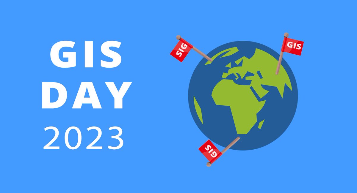 Today we celebrate 'the science of where'

#GISDay2023 
#GISDay 
#GIS 
#Data