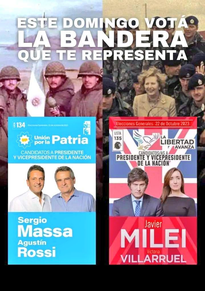 emigiordano17's tweet photo. #VamosArgentina #PatriaSi #ColoniaNo #MassaPresidente❤️🇦🇷 https://t.co/CVIrDdbqxC