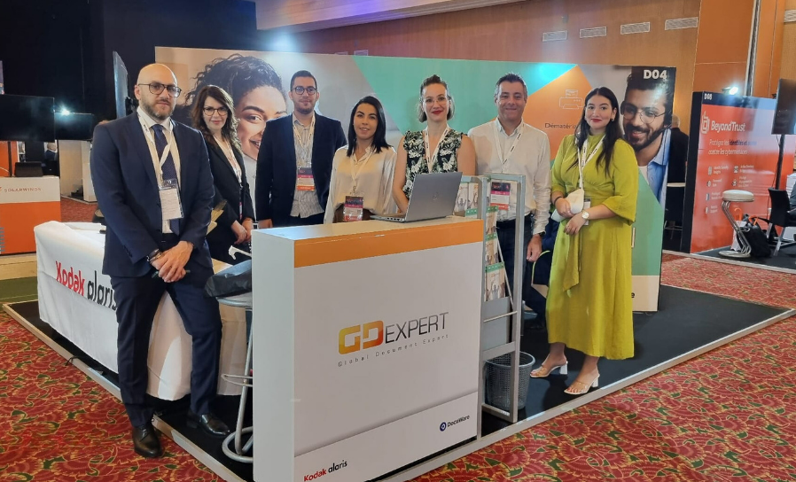 GDExpert's tweet photo. Cette année encore GDExpert est de retour à l'Africa IT Meetings à Marrakech aux côtés de ses partenaires de confiance DocuWare et Kodak Alaris ! 🚀
Venez rencontrer notre équipe d’experts sur notre stand D04 🤝
#AfricaITMeetings #GDExpert #GED #DocuWare #KodakAlaris https://t.co/DLi9jYiJsB